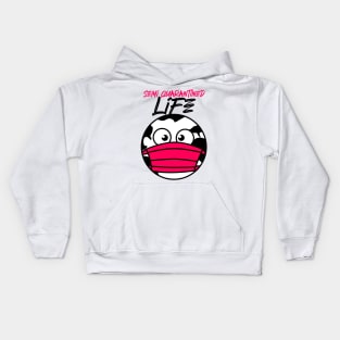 Semi Quarantined Life Funny Kids Hoodie